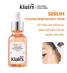 Tinh chất PDRN sáng da Dear Klairs Vitamin PDRN Bouncy Pore Serum 35ml