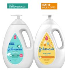  SỮA TẮM GỘI JOHNSON’S MILK + RICE BABY BATH 1000ML 