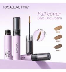 Mascara Chải Chân Mày Dạng Gel Tự Nhiên Chống Thấm Nước 24H Focallure Eyebrow Gel - FA E58