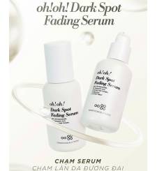 Tinh Chất Kiểm Soát Sắc Tố Toàn Diện & Chống Lão Hóa Từ Tự Nhiên oh!oh! Dark Spot Fading Serum 30ml