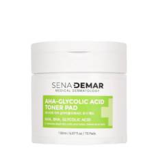 Toner Pad Sena Demar AHA Glycolic Acid 70 miếng