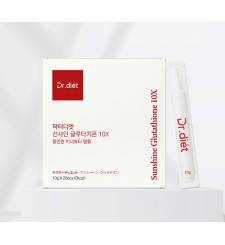 Nước uống trắng da Sunshine Glutathione 10x Dr. Diet