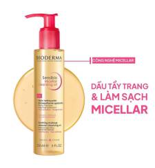 DẦU TẨY TRANG BIODERMA SENSIBIO MICELLAR CLEANSING OIL
