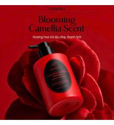LOUVCELL CAMELLIA ESSENTIAL PERFUME BODY LOTION – DƯỠNG ẨM VÀ LƯU HƯƠNG HOA TRÀ CHO CƠ THỂ