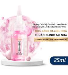 Peel da Loreal hồng Glycolic Bright Exfoliant Peel