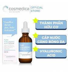 Tinh Chất Dưỡng Ẩm Cosmedica Pure Hyaluronic Acid Serum 30ml