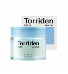 Toner Cấp Ẩm Dạng Miếng Bông Torriden Dive In Low Molecule Hyaluronic Acid Multi Pad 80 Miếng