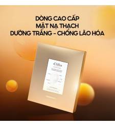 Mặt Nạ Thạch Cao Cấp Dưỡng Sáng Da & Chống Lão Hóa d'Alba Signature Vita Capsule Hydrogel Mask