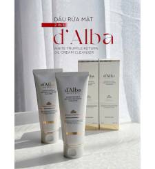 Sữa rửa mặt d'Alba White Truffle Return Oil Cream Cleanser  - 100ml