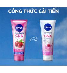 Sữa Dưỡng Thể Dưỡng Sáng Da Nivea Extra White C&A Vitamin Lotion