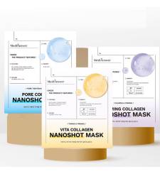 (Mẫu Mới) Mặt Nạ Thạch Collagen MediAnswer Vita/Pore Collagen Nanoshot Mask 