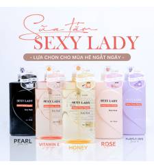 SỮA TẮM NƯỚC HOA SEXY LADY PARFUM CREME DOUCHE BODY WASH 700ML 