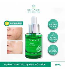 [Giải Pháp Trị Mụn Trong 14 Ngày] Tinh Chất Thảo Dược Trị Mụn Derladie Herbal Ampoule For Blemish 30ml