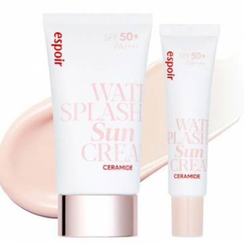 Set Kem Chống Nắng ESPOIR WATER SPLASH SUN CREAM CERAMIDE 60ml + 20ml