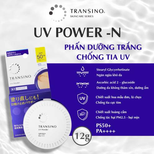 Phấn phủ chống nắng Transino 