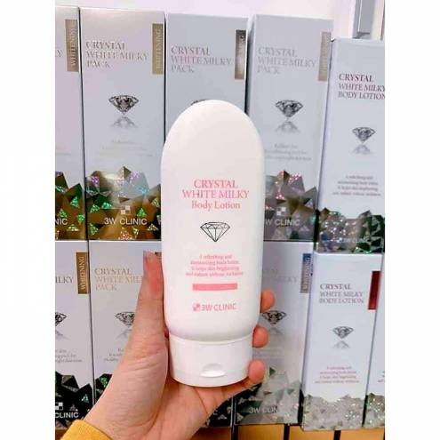  3W Clinic Crystal White Milky Body Lotion 150g