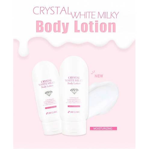  3W Clinic Crystal White Milky Body Lotion 150g
