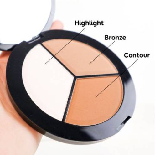 Phấn Tạo Khối City Color 3 ô Contour Effects Công Thức Mới Chát Kem Mịn Dễ Tan Che Phủ Tốt 100g