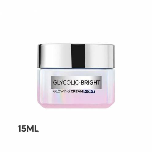 Kem Dưỡng LOreal Paris Sáng Mịn Mờ Thâm Nám Ban Đêm Glycolic-Bright Glowing Cream Night 50ml