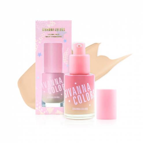  Kem Nền Kiềm Dầu Sivanna Lasting Silky Matte Foundation