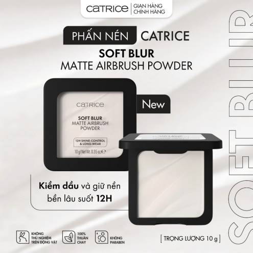 Phấn Phủ Catrice Soft Blur Matte Airbrush Powder