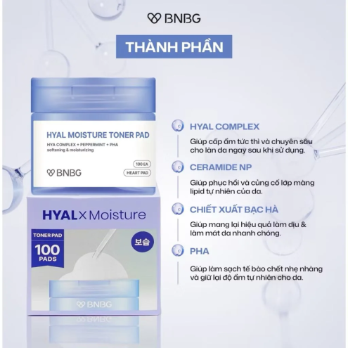 TONER PAD BNBG (100 MIẾNG)