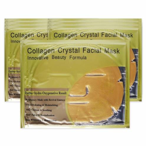 Mặt nạ đắp mặt collagen nano vàng Crystal Facial Mask