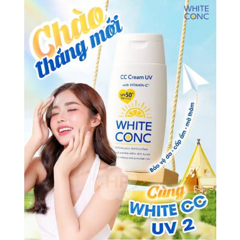 Chống Nắng White ConC CC Cream UV Vitamin C 75ml