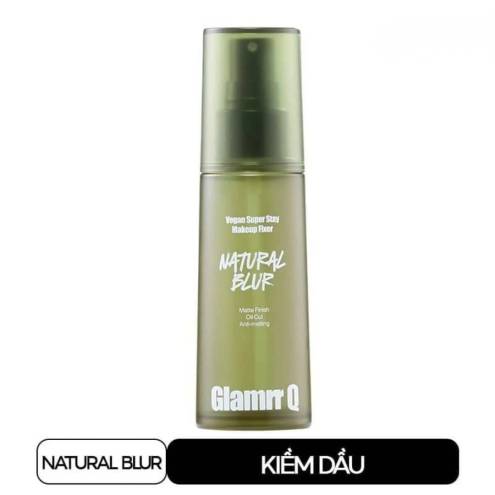 Xịt Khóa Nền Cố Định Trang Điểm Thuần Chay Cho Da Nhạy Cảm Glamrr Q Vegan Super Makeup Fixer