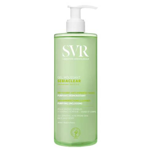Sữa rửa mặt SVR SEBIACLEAR MOUSSANT 400ml (dạng gel)
