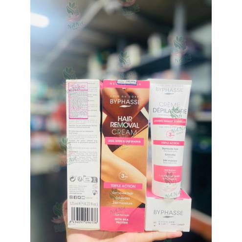 Kem Tẩy Lông Byphasse Hair Removal Cream Body Douceur 125ml