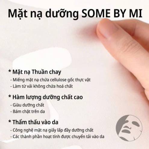 Mặt Nạ Giấy Some By Mi Hyaluron Moisturizing Sheet Mask 25g