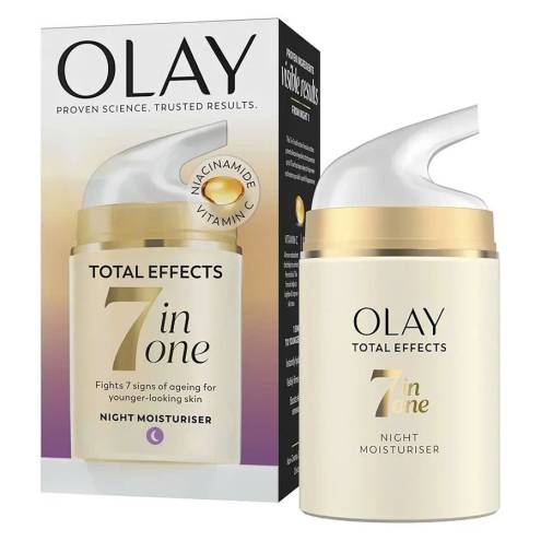 Kem dưỡng ẩm Olay Total Effects 7in1 Night Moisturiser With Niacinamide 50ml