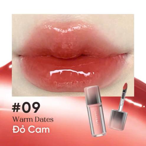 Son bóng bền màu Judydoll Dual Flash Watery Lip Gloss 