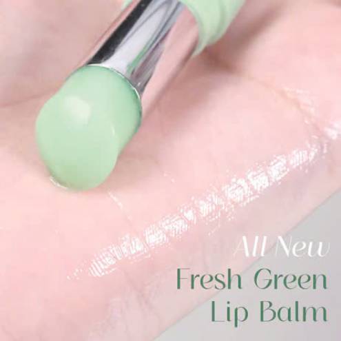 Son Dưỡng Thuần Chay Tự Nhiên Giảm Bong Tróc Môi YNM Fresh Green Lip Balm