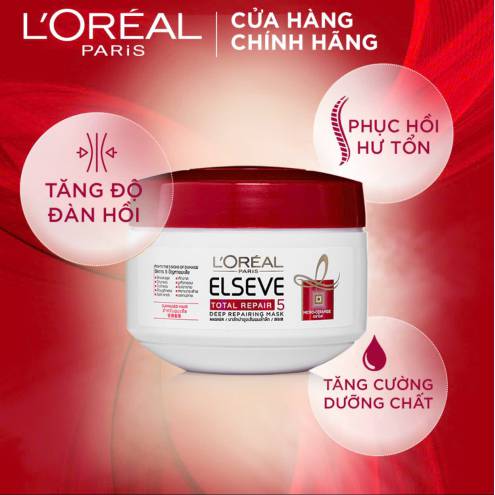 Kem Ủ Tóc Hỗ Trợ Phục Hồi, Dưỡng Ẩm Cho Tóc L'Oreal Elseve