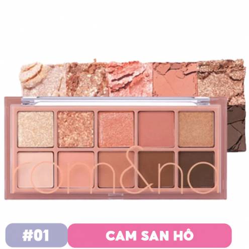 Bảng Phấn Mắt Lấp Lánh 10 Ô Romand Better Than Eye Palette  