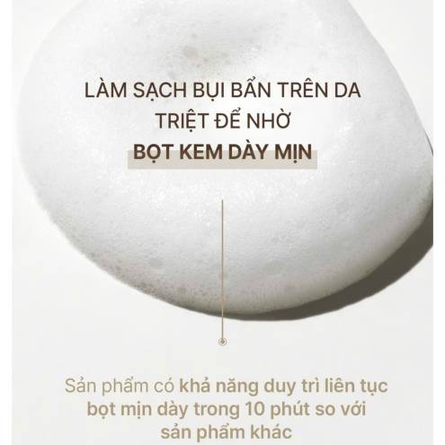 Sữa rửa mặt dưỡng trắng, sạch bụi bẩn dầu nhờn THE WHOO Gong Jin Hyang Brightening Cleansing Foam 180ml