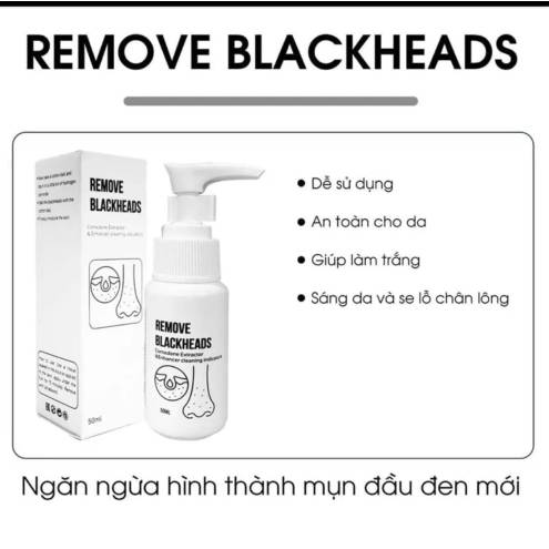 Ủ mụn đầu đen Removes BlackHeads 50ml 