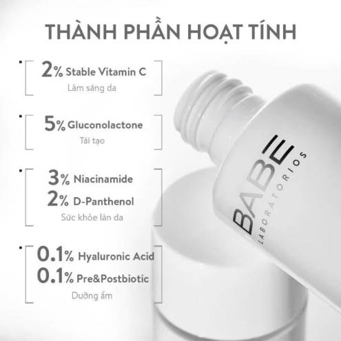 Nước Hoa Hồng Babe Depigment Lotion Glow 150ml