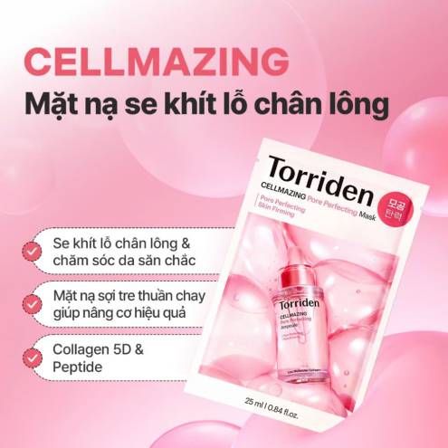 Mặt nạ Torriden Cellmazing Pore Perfecting Mask - miếng 