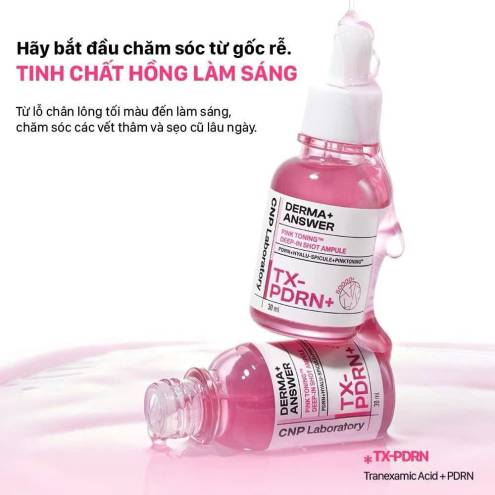 Serum CNP Laboratory Derma+Answer Pink Toning AmpouleTX-PDRN 15ml