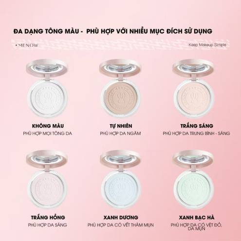 Phấn phủ dạng nén Menow Rabbit Compact Powder