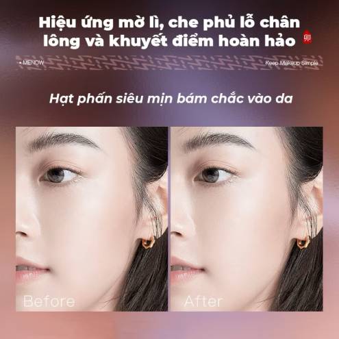 Phấn phủ dạng nén Menow Rabbit Compact Powder