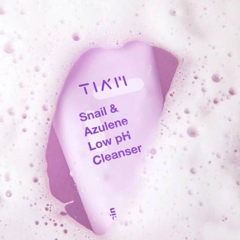 Sữa Rửa Mặt TIA'M Snail & Azulene Low Ph Cleanser 200m Sữa Rửa Mặt Ốc Sên Dành Cho Da Dầu, Nhạy Cảm