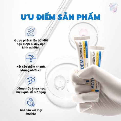 Gel Giảm Mụn Actidem Derma Gel