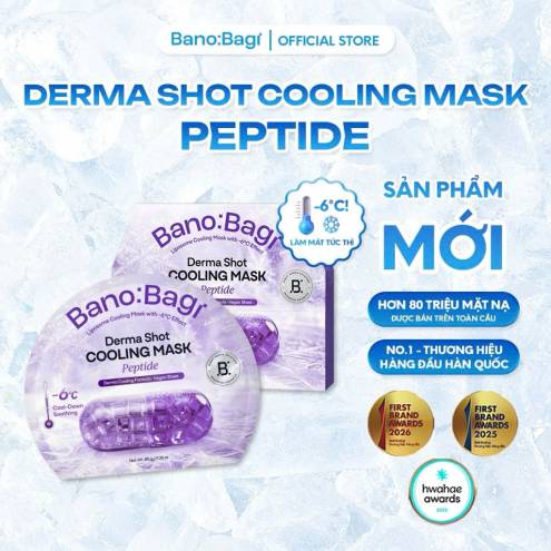 Mặt Nạ -6 độ BANOBAGI Derma Shot Cooling Mask 