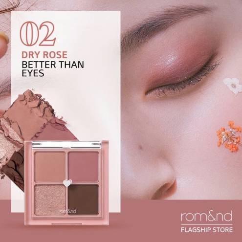 Romand - Phấn mắt Better Than Eyes 4 Ô