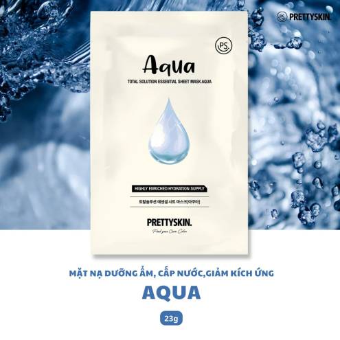 Mặt Nạ Tinh Chất Pretty Skin Total Solution Essential Sheet Mask  