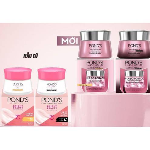  Kem Dưỡng Da Ngày Và Đêm Trắng Hồng Rạng Rỡ Ponds White Beauty (30g)